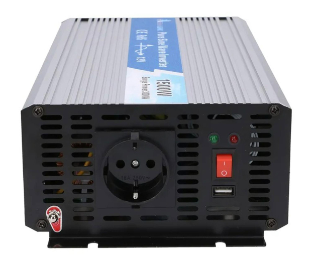 ExtraLink OPIP-1500W 12V, czysty sinus - 1489625 - zdjęcie 3